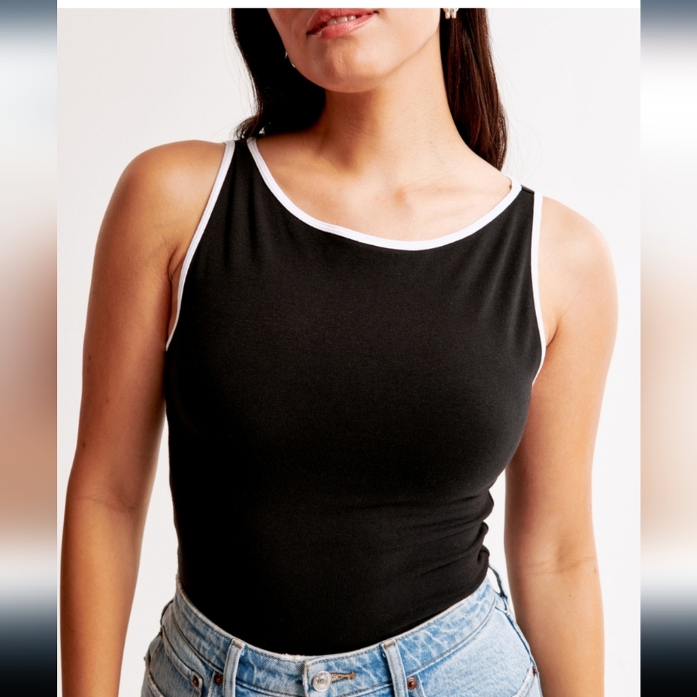 Cotton Blend seamless fabric top